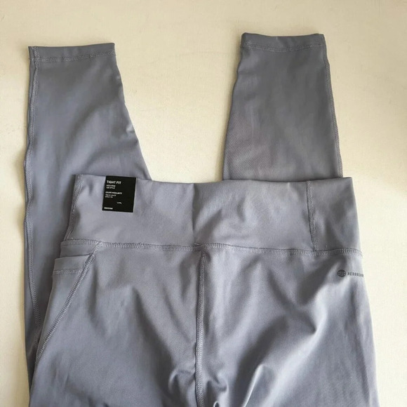 Adidas Aerotek  Optime High Rise 7/8 Lavender Leggings XL/P - Picture 6 of 6